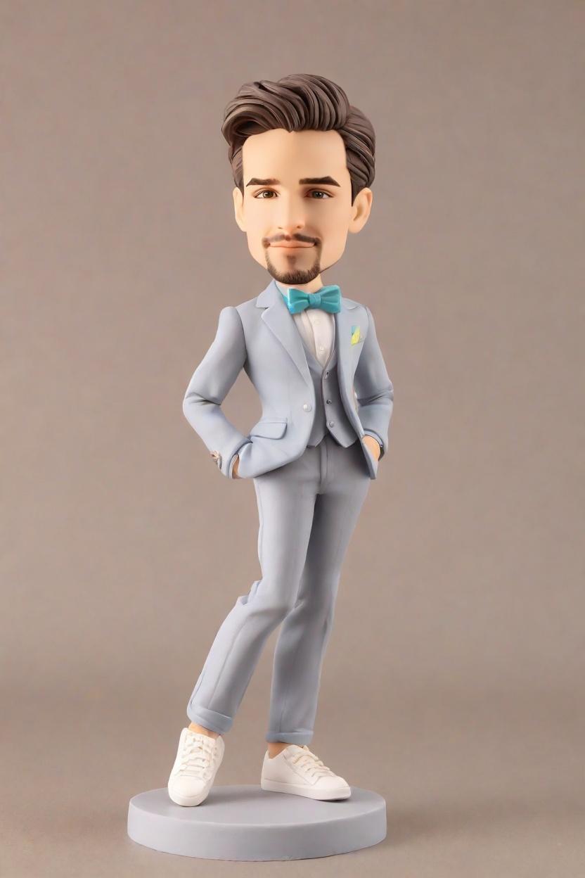 Custom Teacher's Day Chic Bobblehead,He Nailed It! My Custom Bobblehead as a Teacher