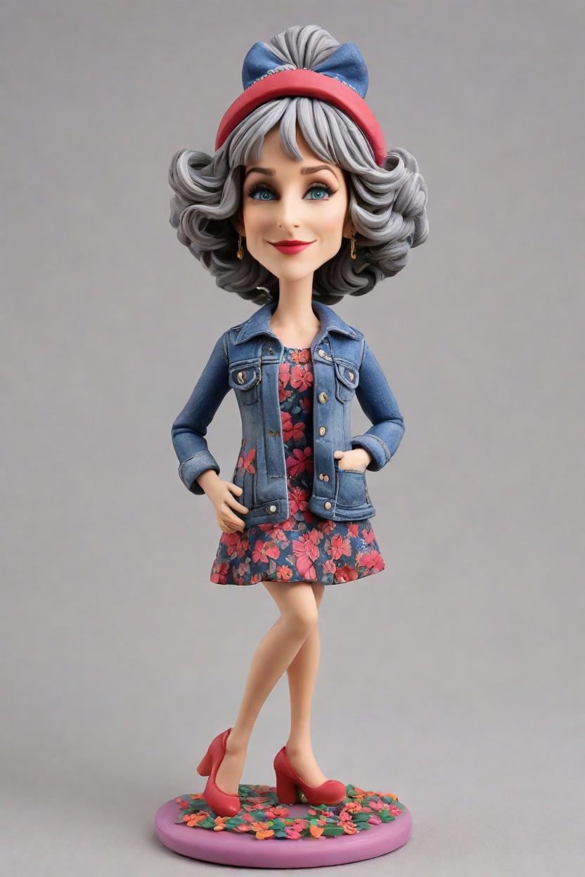 A Cheerful Wave to Dad: The Bobblehead Tribute,Dad's Day Out: Celebrating with a Mini-Me Figurine