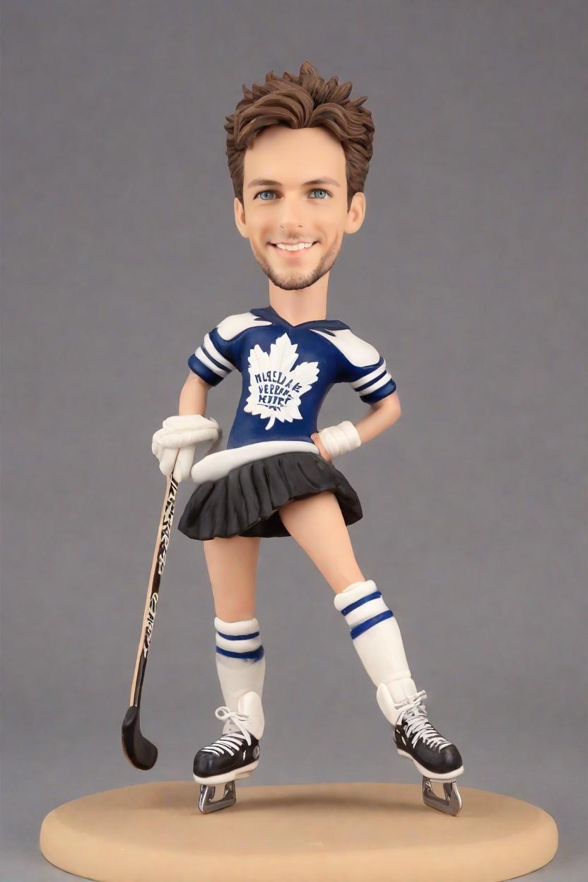 Custom Hockey Victory Bobblehead,He Nailed It: My Hockey Goalie Bobblehead