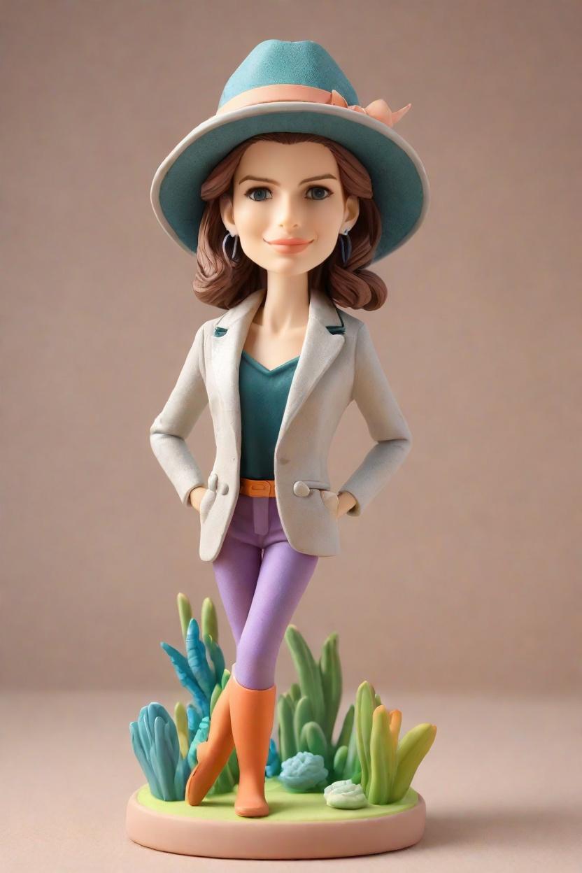 Custom Empowerment Chic Bobblehead,She’s Got Swagger: Make Your Own Bobblehead Doll