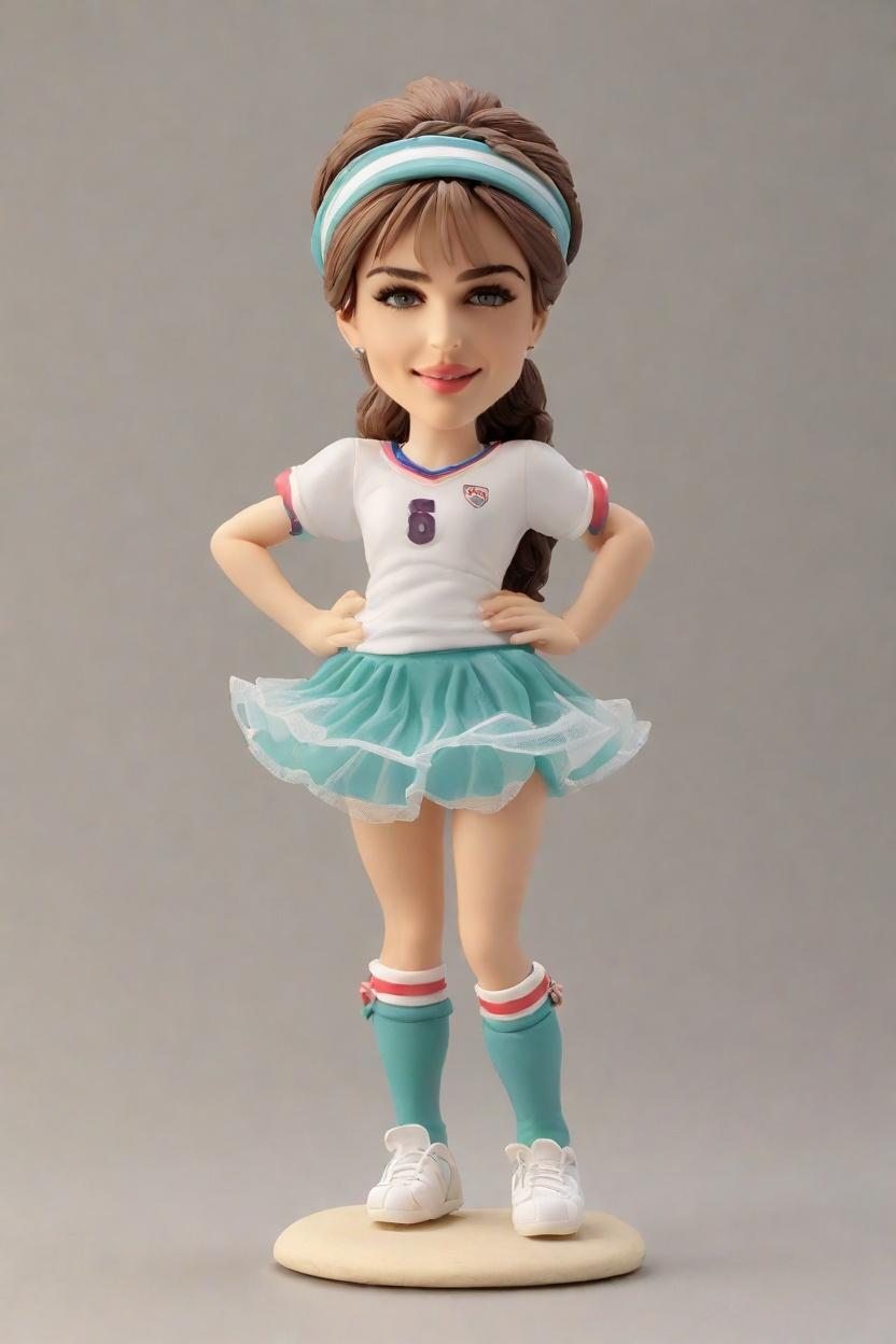 Soccer Star Custom Bobblehead,She's a Goal! Create Your Own Soccer Bobblehead Doll