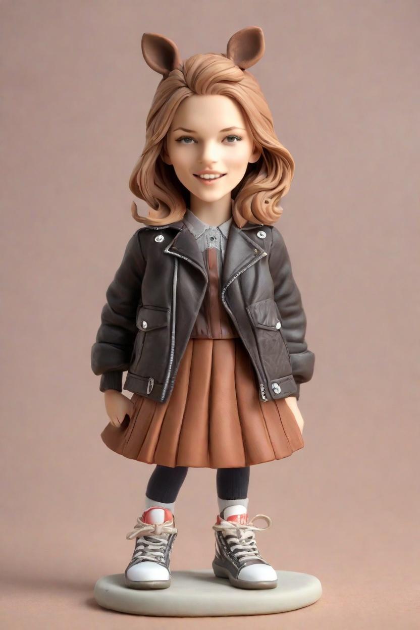 Custom Sports Heroine Bobblehead,She Nailed Her Swing: Create Your Own Bobblehead Doll
