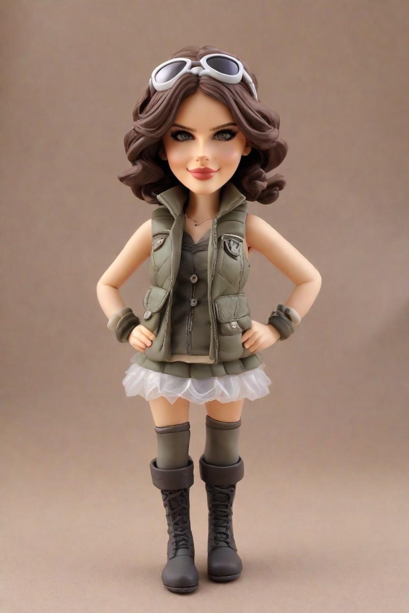 Custom Police Chic Bobblehead,She's Got Swagger: Create Your Own Bobblehead Doll