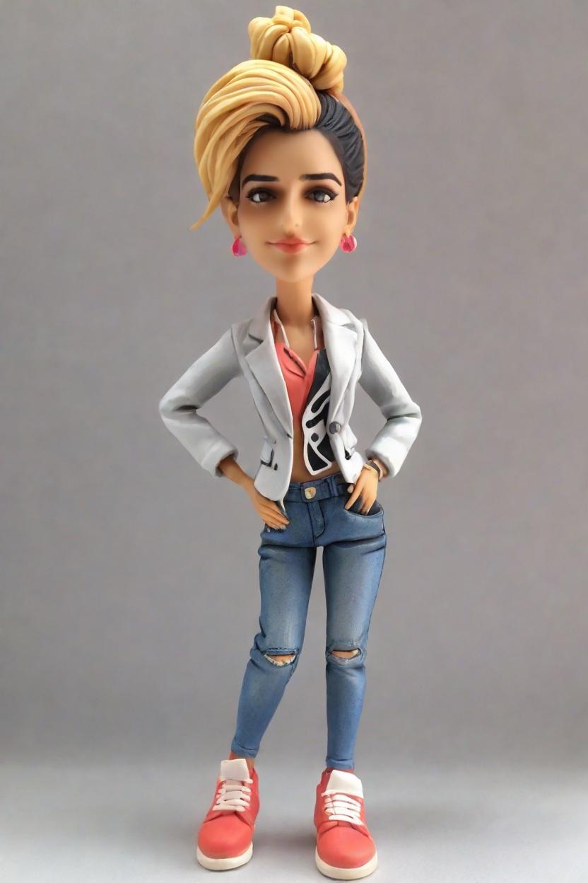 The Chic Executive's Punk Rock Rebellion: A Bobblehead Tale,She's Got Swagger: My Confident Bobblehead Moment