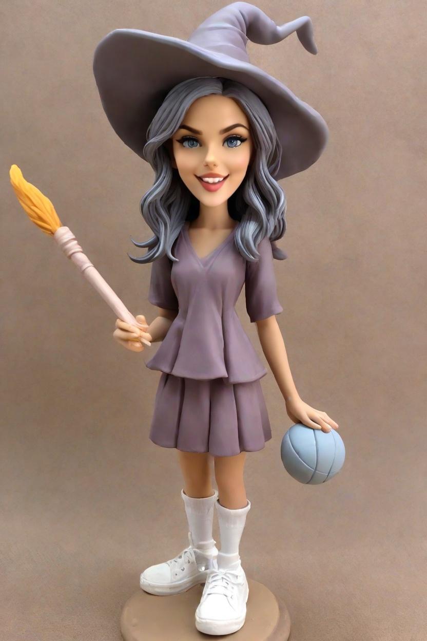 Trend Alert: Custom Bobblehead Dolls are the New Fashion Statement for Quidditch Fans,She Transformed Her Love for Quidditch into a Magical Bobblehead – See the Spellbinding Result!