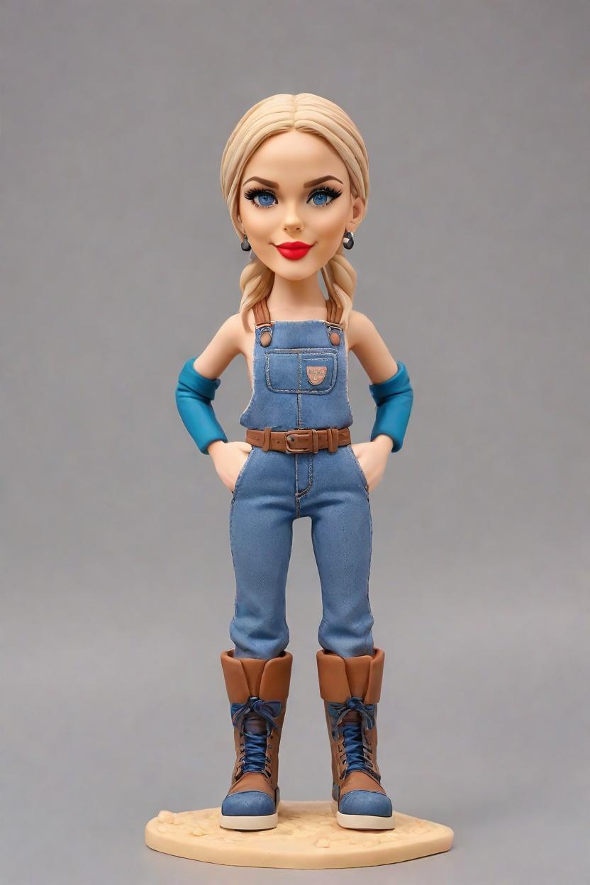 custom Engineer Confidence bobblehead,She Created Her Own Engineer Bobblehead!