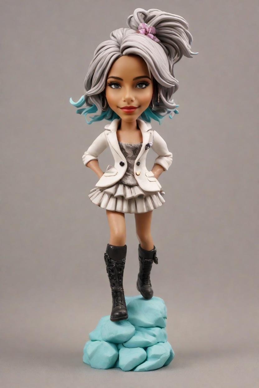 When Business Meets Punk: My Figurine Journey to Confidence,Unleash Your Inner Rebel: Customize Your Mini-Me with a Twist