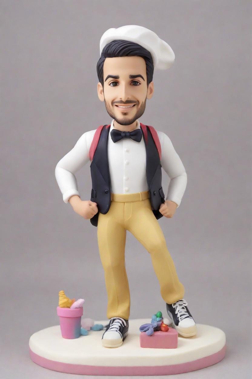 custom Graduation Celebration Fun bobblehead,John Shares His Graduation Bobblehead Wink on Instagram