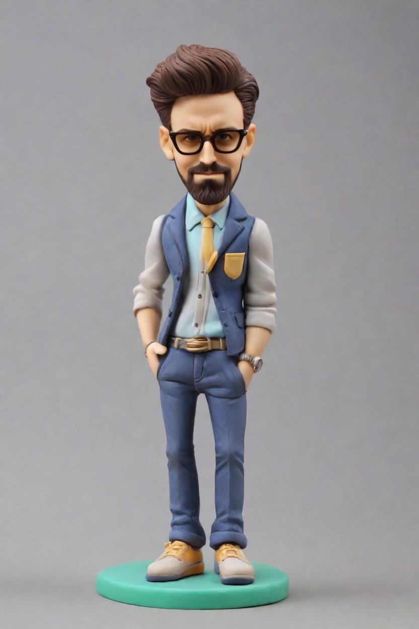 custom Professional Stylist bobblehead,John Shares His Make Your Own Bobblehead Doll Journey