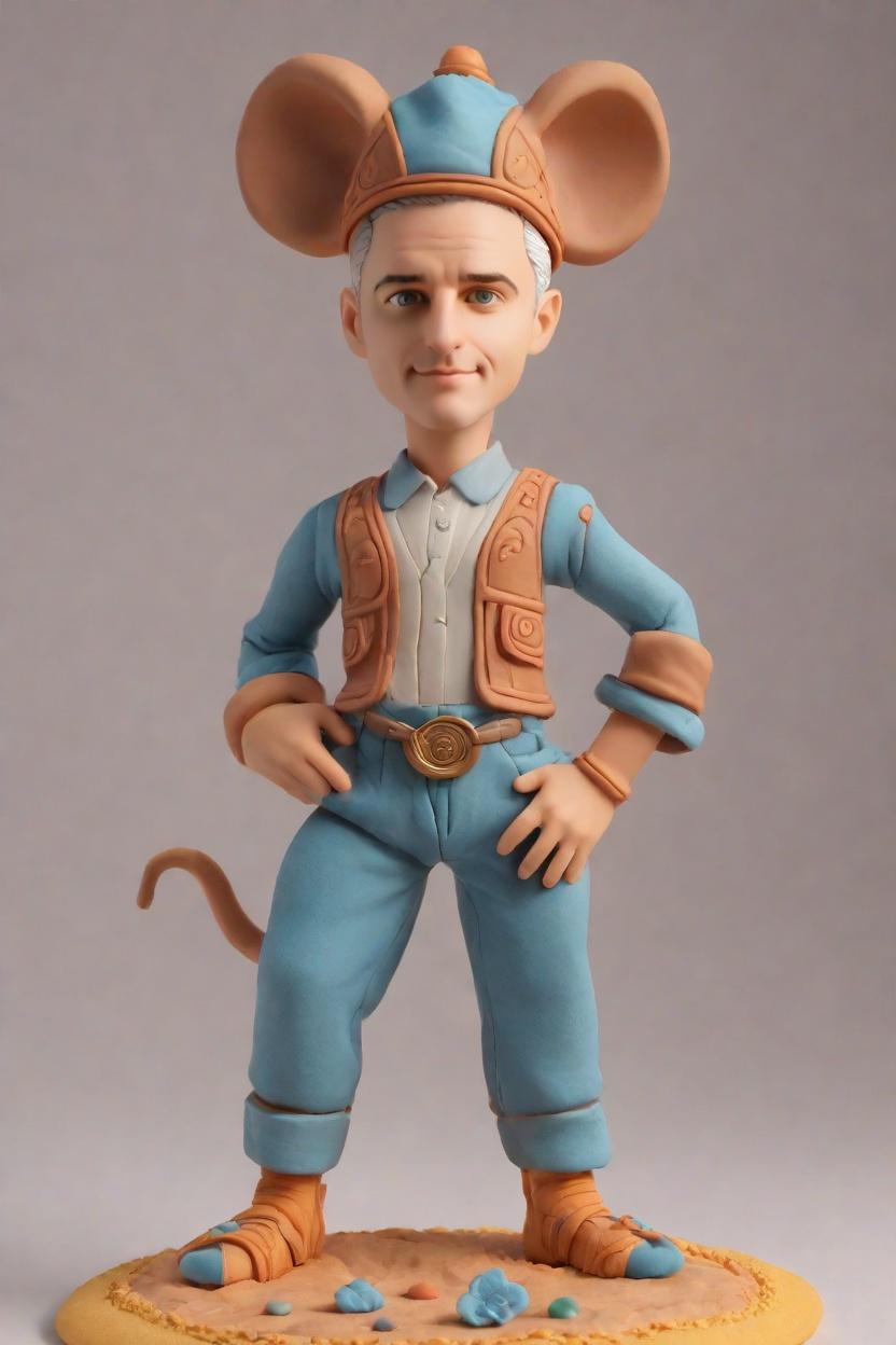 Discover the Vibrant Chakra Bobblehead: A Custom Figurine Doll for Meditation Enthusiasts,He Pointed to the Sky and Created a Vibrant Chakra Bobblehead: A Unique Gift Experience