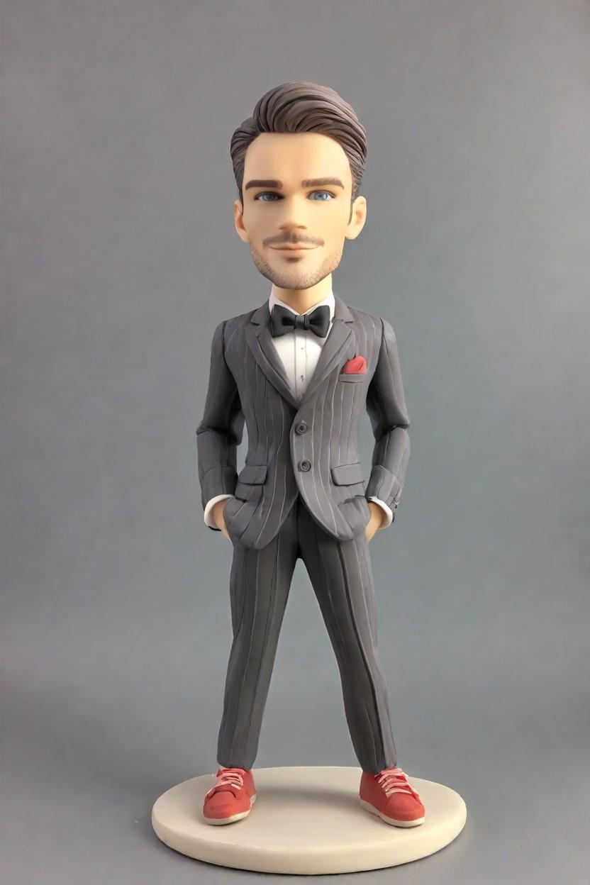 Pinstripe Suits & Converse Sneakers: The New Wave of Business Figurines,From Boardroom to Bobble: How One CEO's Mini-Me Became the Office Sensation