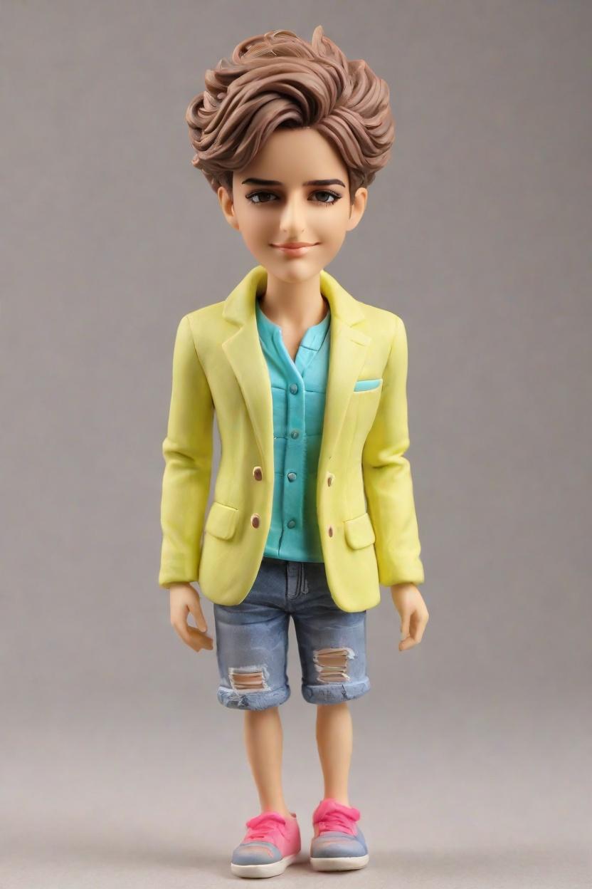Confident Custom Business Bobblehead,She Just Created Her Own Confident Business Bobblehead! 💼👠