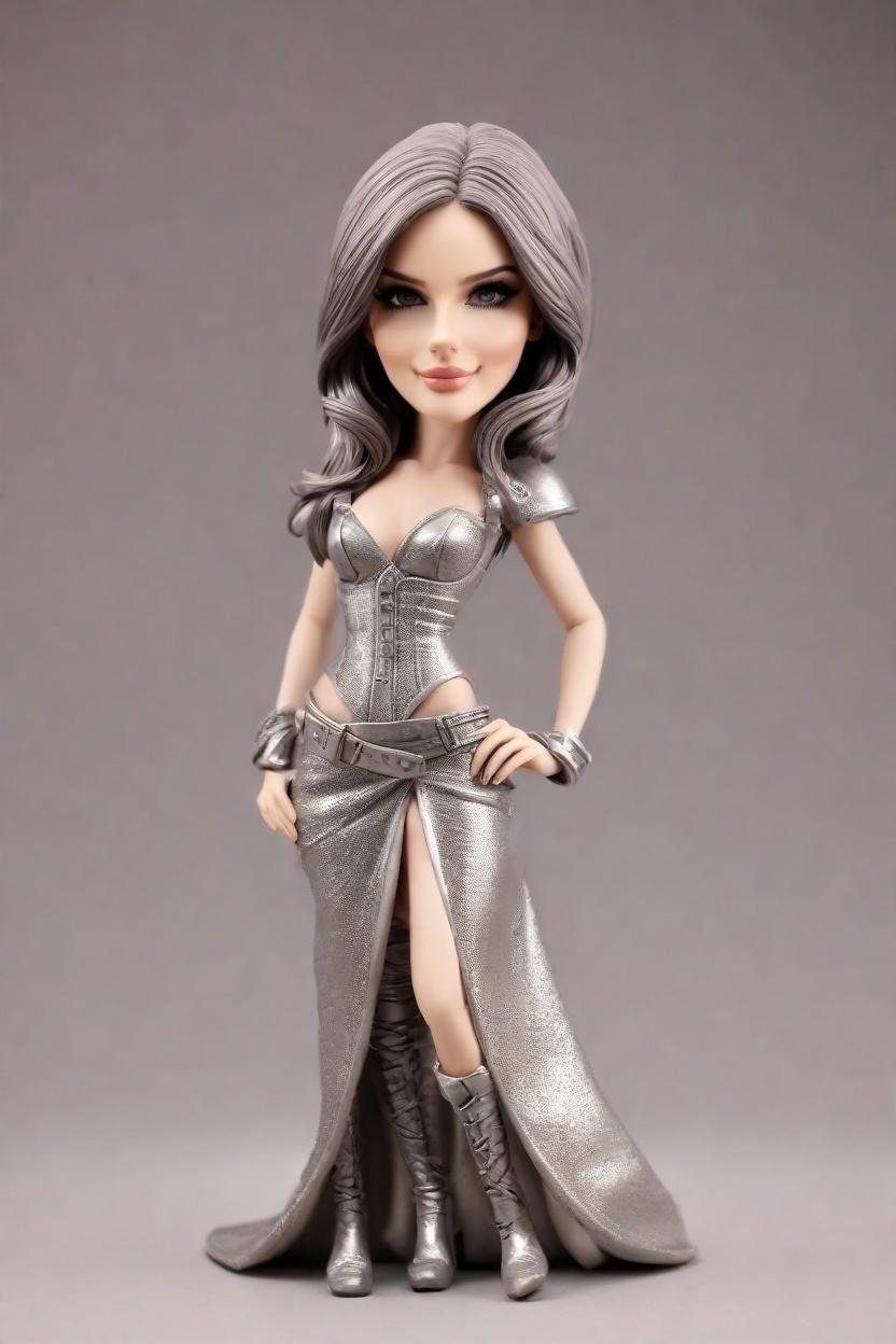 custom Desert Queen Bobblehead,She Created Her Own Desert Chic Bobblehead!