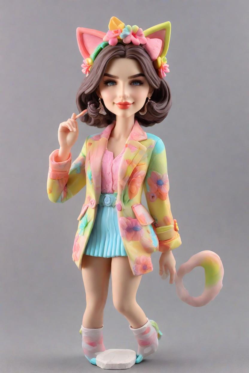 Custom Cheeky Pose Bobblehead,She's Got Swag: Create Your Own Bobblehead Doll