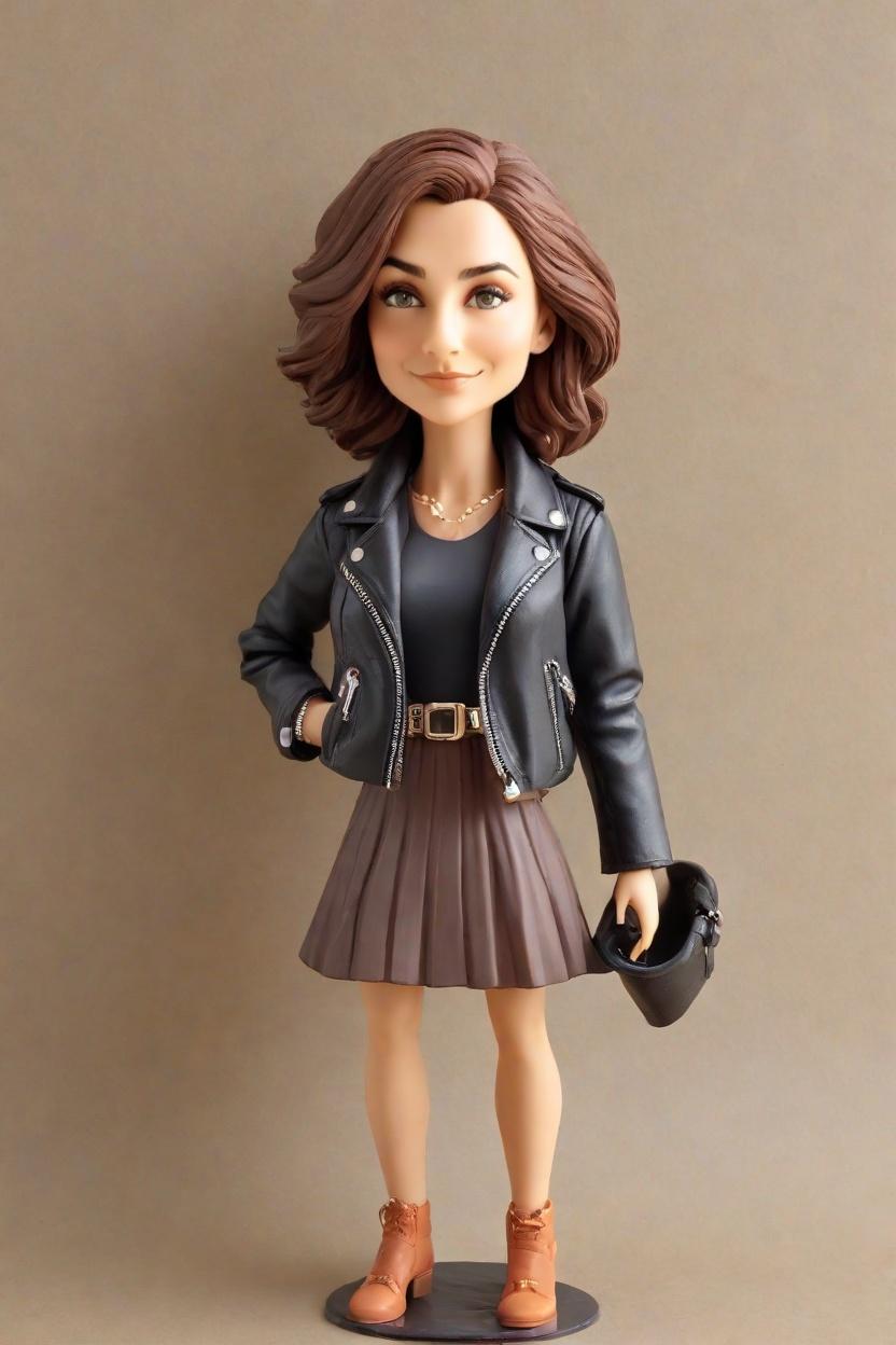 Custom Anime-Inspired Custom Bobblehead,She Created Her Anime Bobblehead Lookalike!