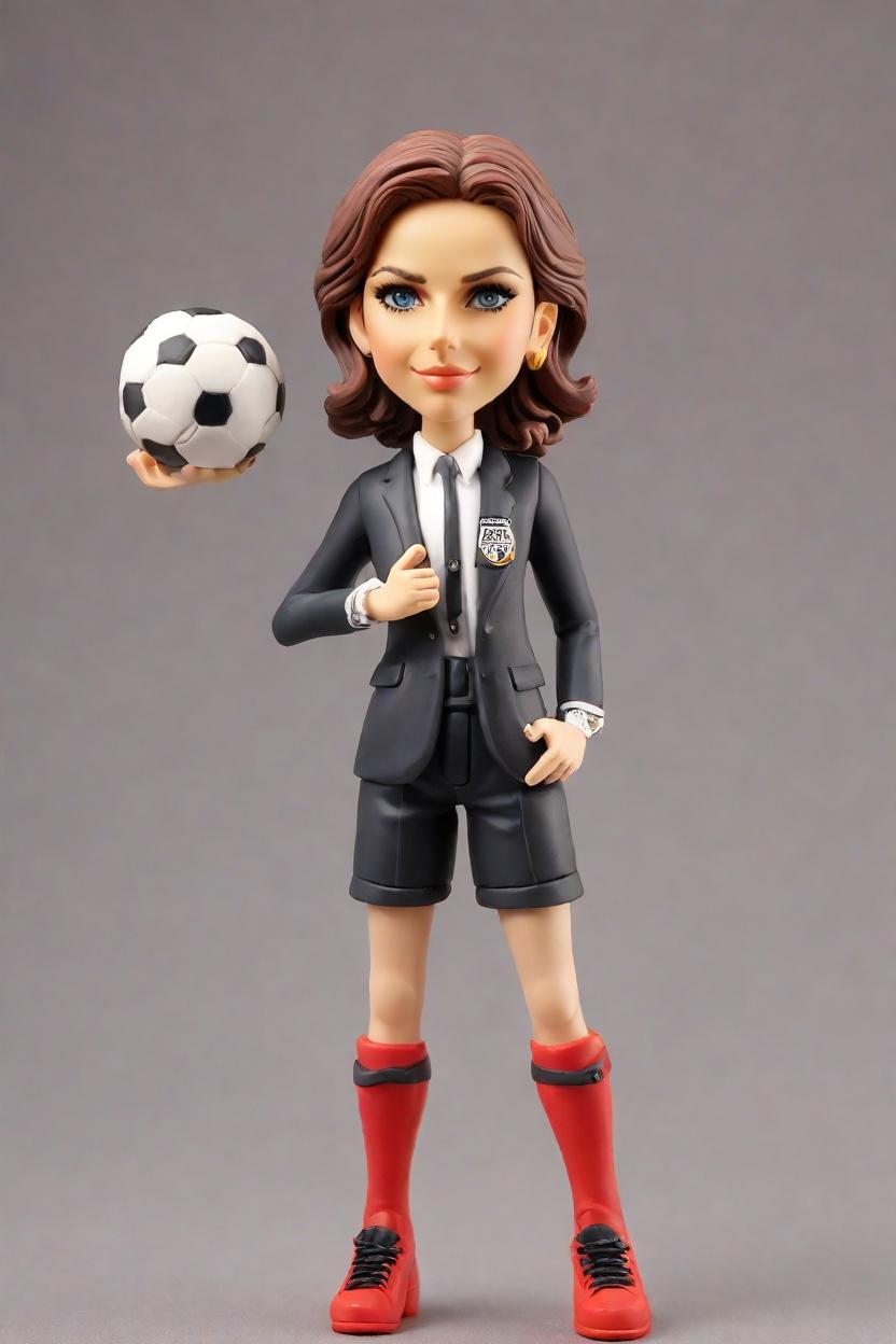 custom Soccer Victory Glittery bobblehead,She Nailed It: My Custom Bobblehead Doll Journey