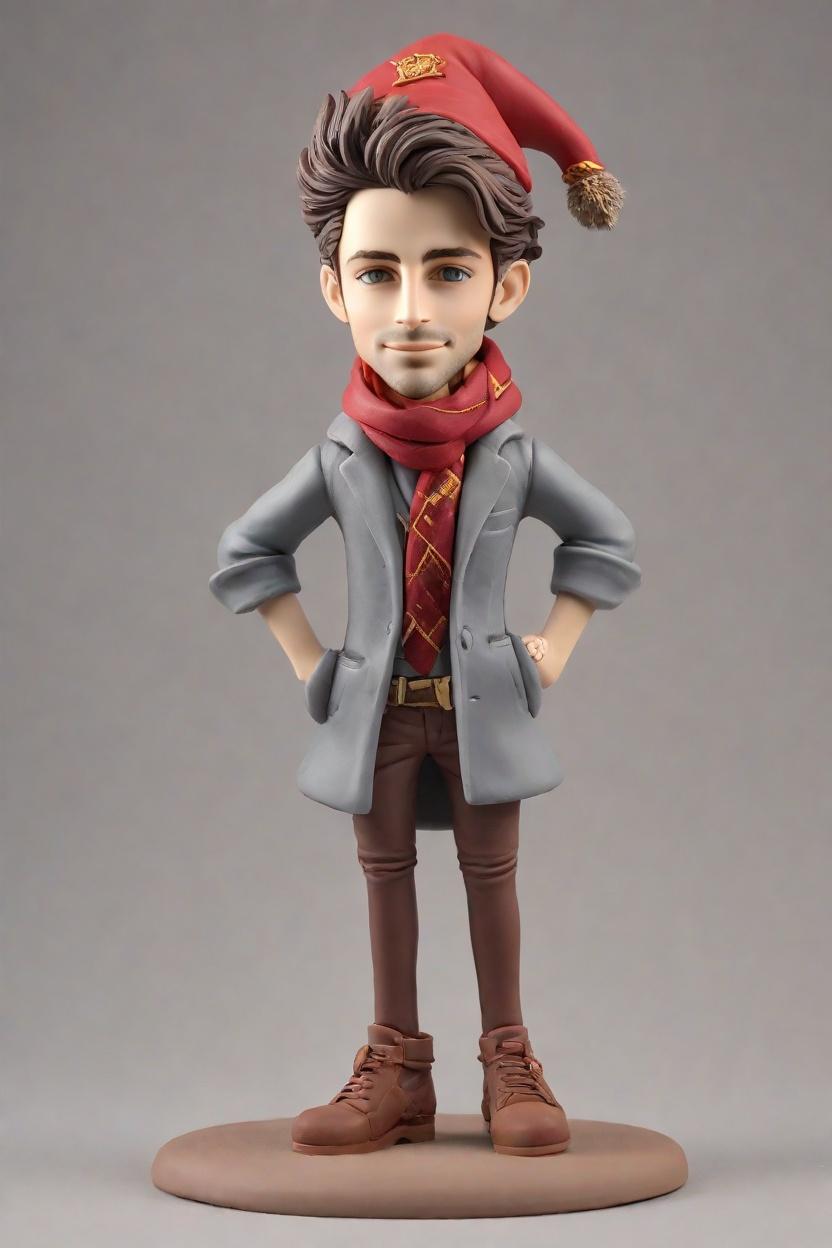 Wizard Punk Custom Bobblehead,He Transformed His Fandom into a Unique Bobblehead!