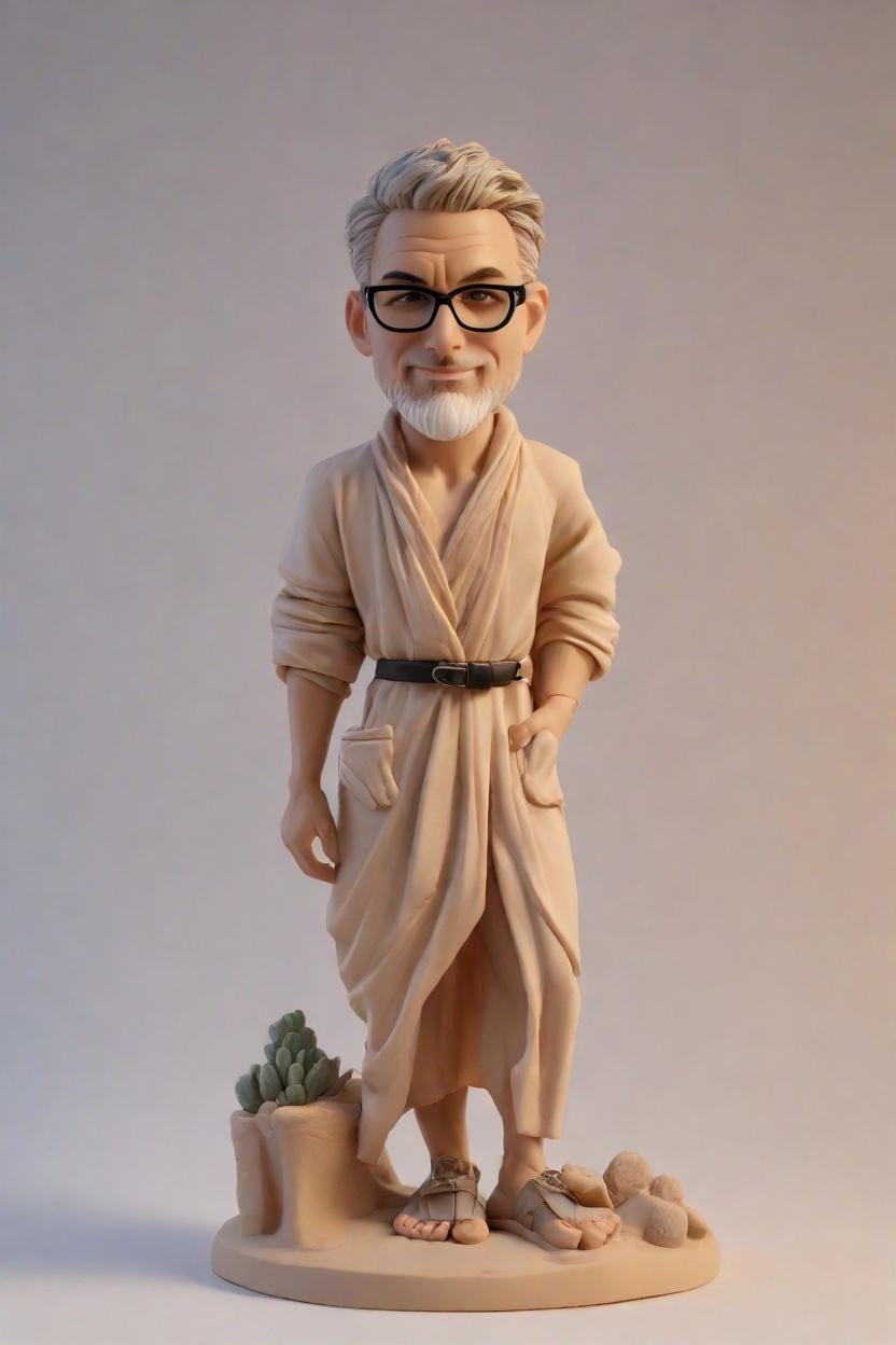 Custom Heroic Desert Bobblehead,John Shares His Epic Dune-Inspired Bobblehead