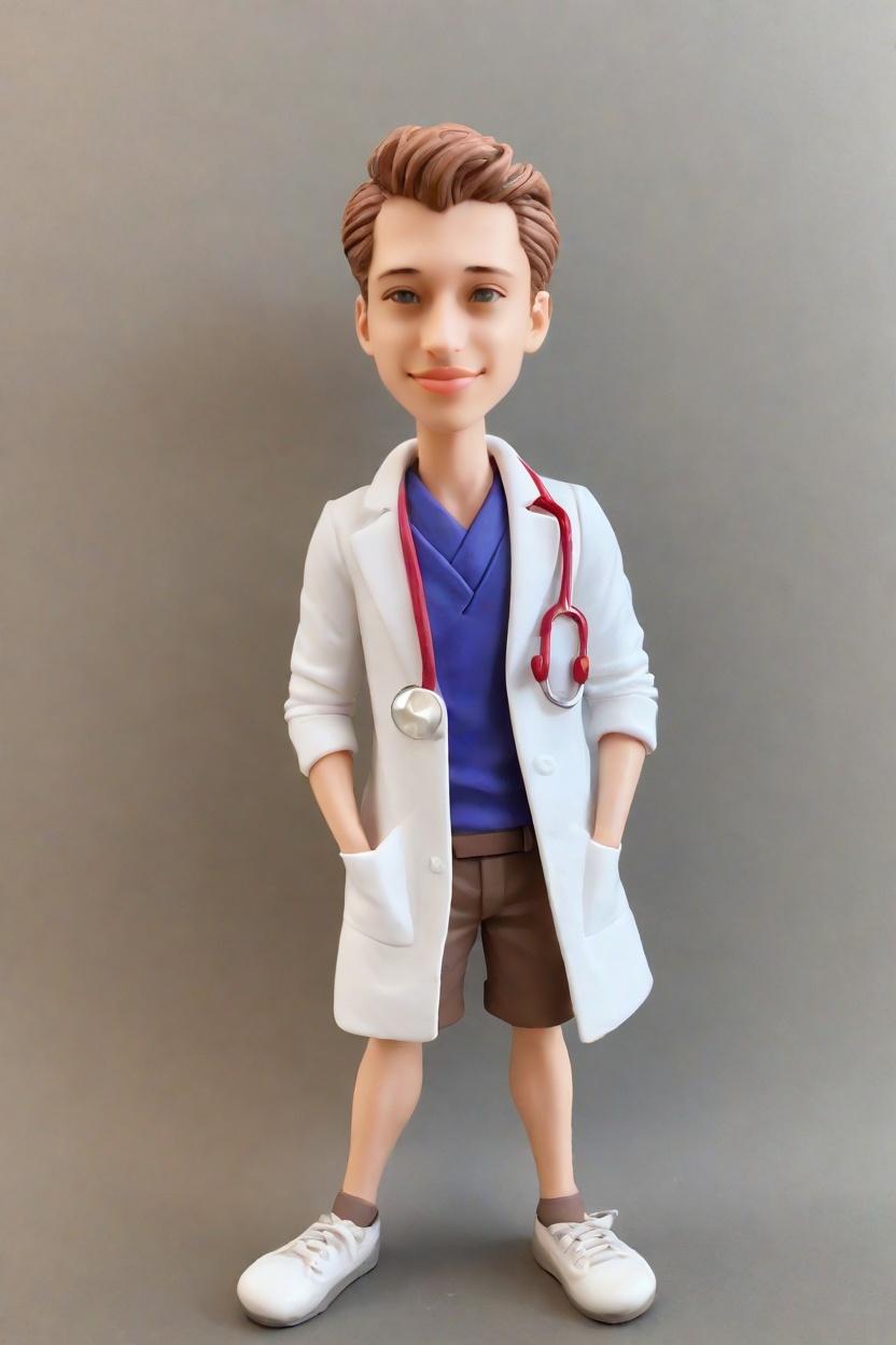 Custom Doctor Hero Bobblehead,John Shares: Make Your Own Super Doc Bobblehead