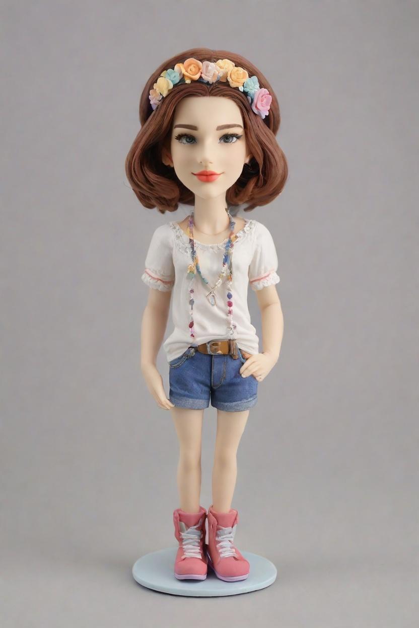 Custom Music Festival Custom Bobblehead,She Made Her Own Grateful Dead Bobblehead Doll!