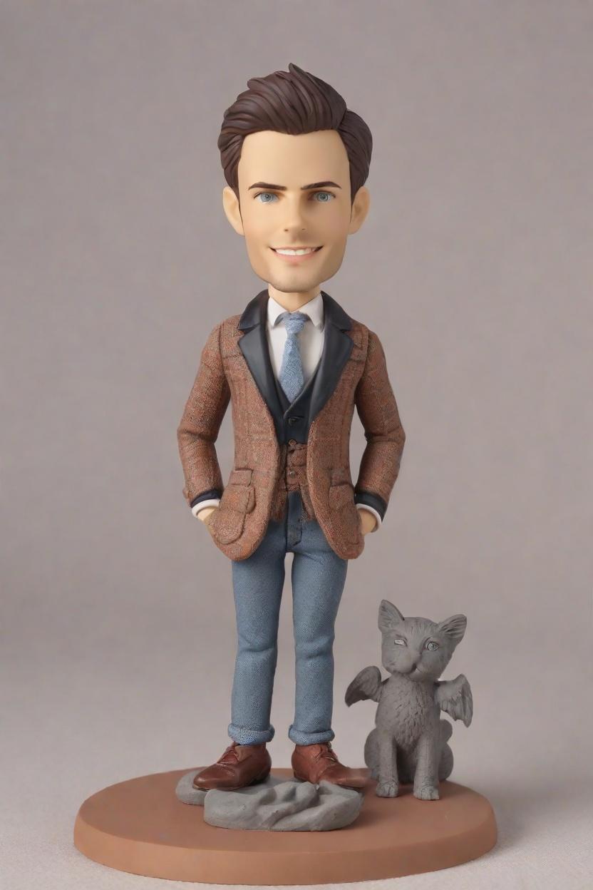 custom Executive Confidence bobblehead,John Shares His Custom Bobblehead Journey