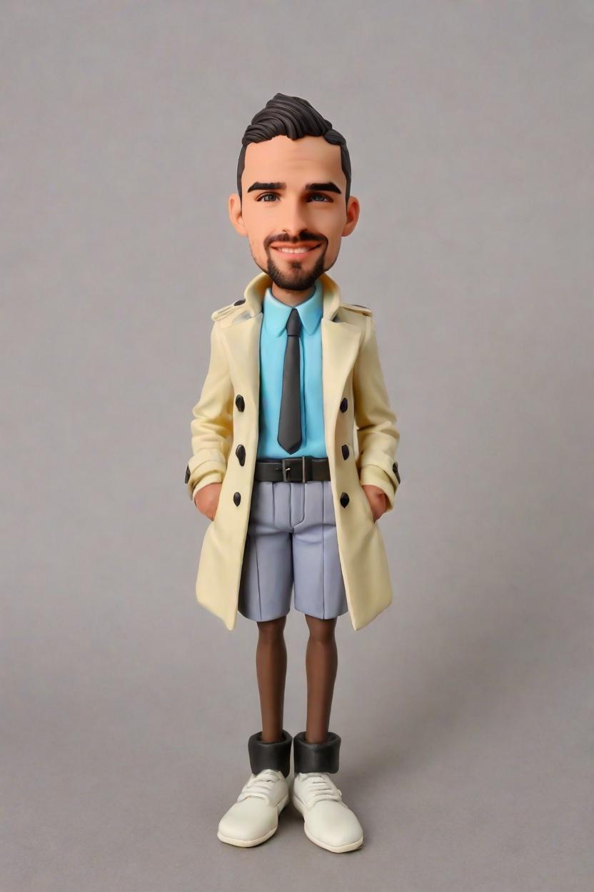 Custom Villainous Swagger Bobblehead,He Made His Own Anime-Inspired Bobblehead!