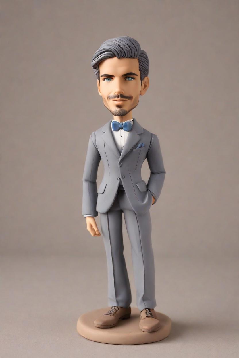 Custom Corporate Swagger Bobblehead,John Shares His Swagger Custom Bobblehead