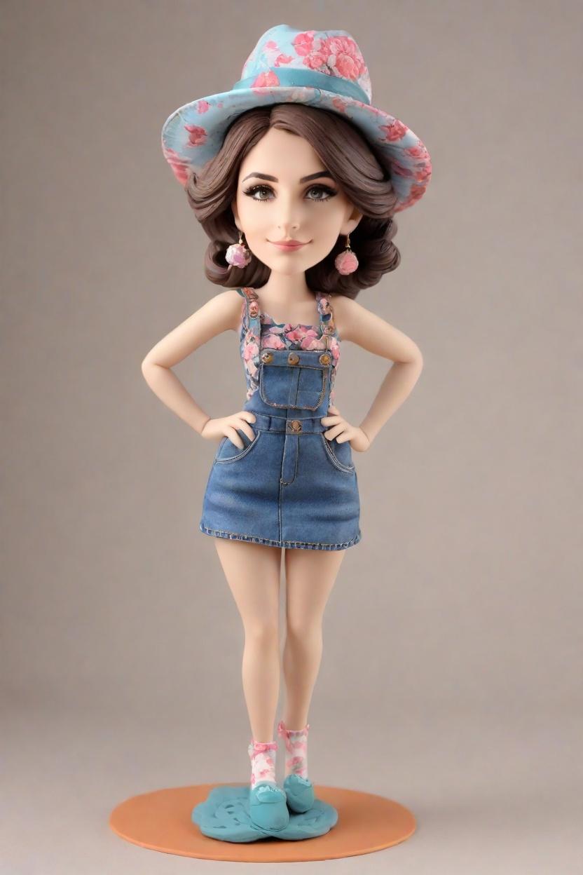 Custom Mother's Day Cheeky Bobblehead,She's Got Swagger: Create Your Own Bobblehead for Mom