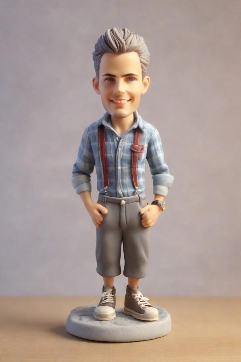 Casual Playful Custom Bobblehead,John Shares His Playful Custom Bobblehead