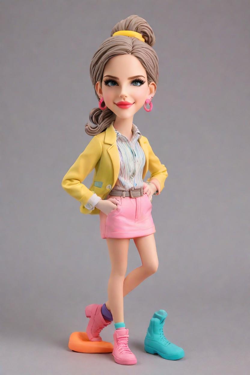 custom Recognition Awards Cheeky bobblehead,She's Created Her Cheeky Recognition Awards Bobblehead!