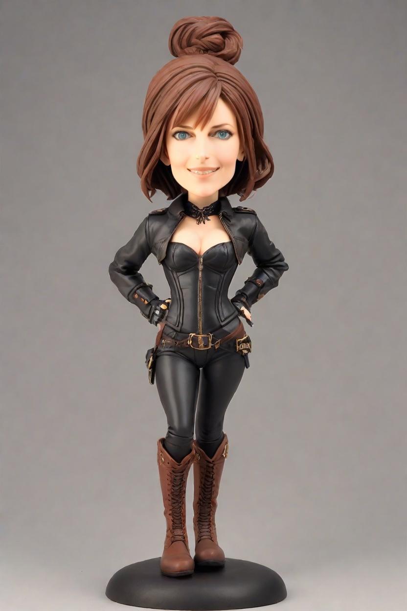 Custom Heroic Pose Bobblehead,She’s My Custom Bobblehead Hero!