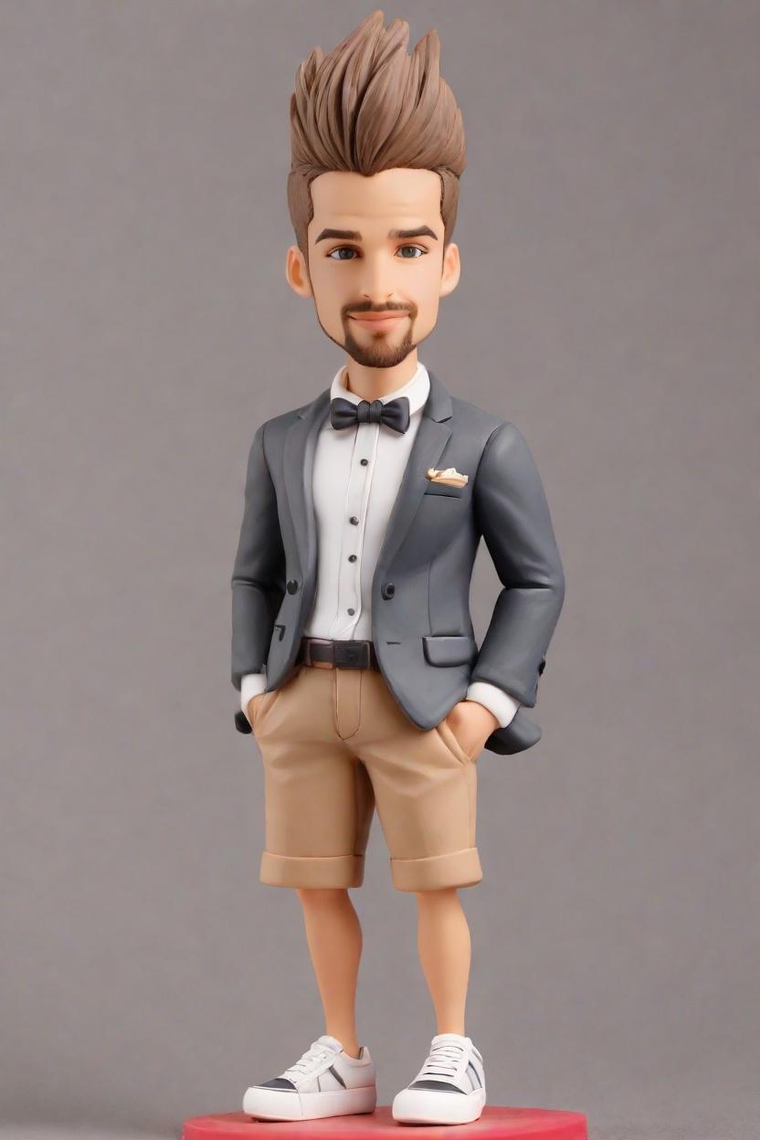 Trend Alert: Tuxedo Bobbleheads Take the Stage for Ultimate Anniversary Gifts,He's Casual, Cool, and Winking at Life: My Anniversary Bobblehead Story