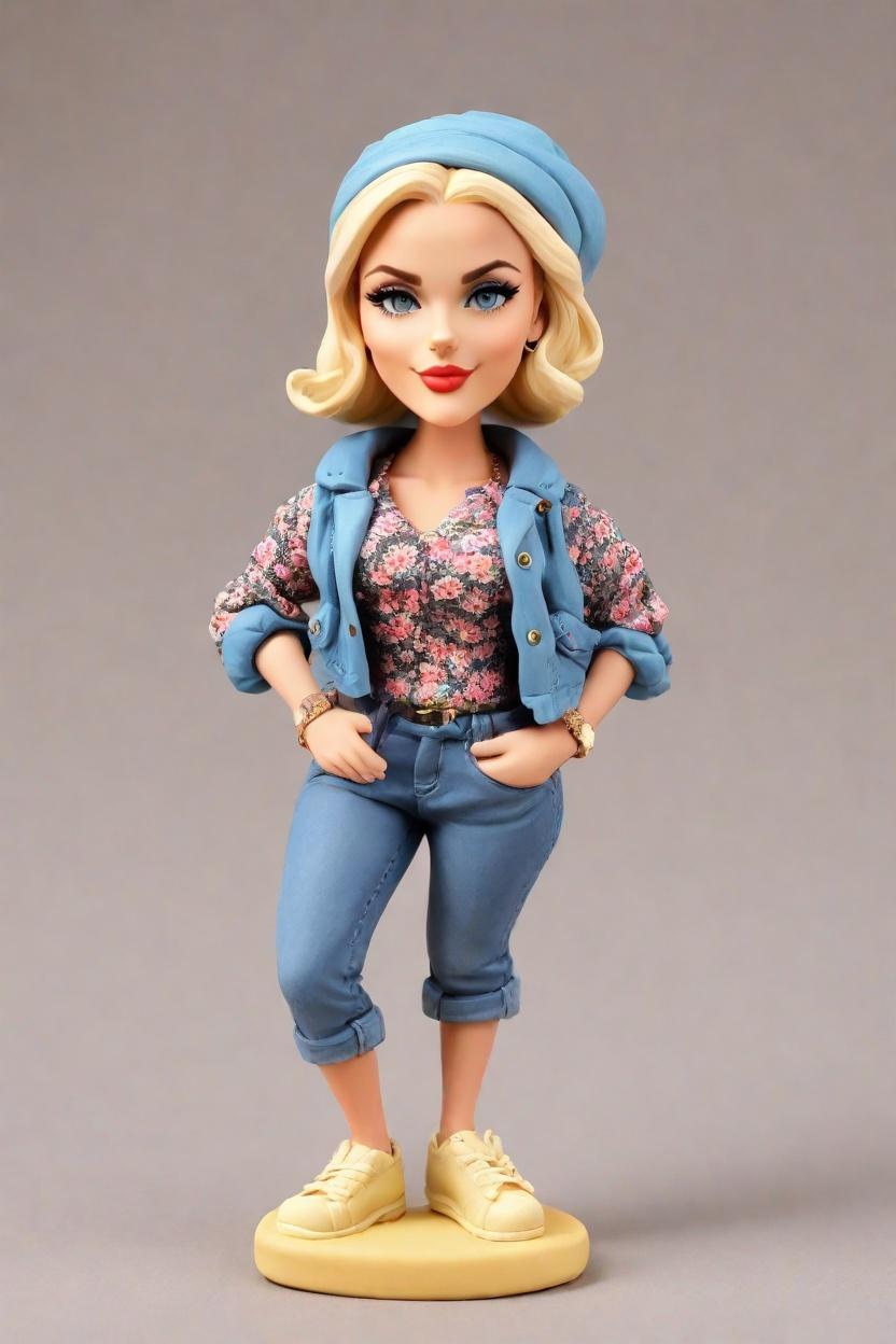 Unique Bobble Head Dolls Custom: A Trendy Dad's Day Gift That's All About Personality,She's Got Swag: A Daughter's Playful Bobblehead Gift for Dad's Special Day