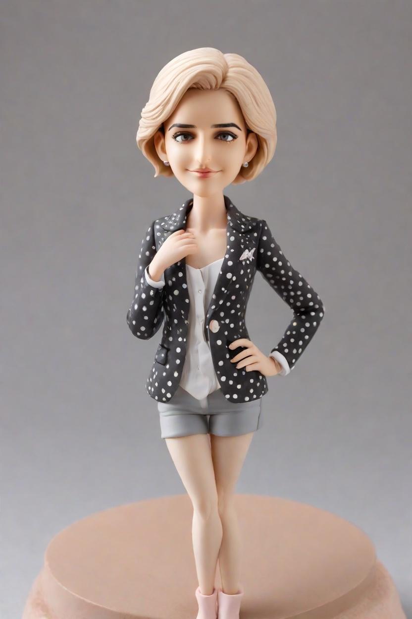 Confidently Crossing Arms: The Power Pose Bobblehead Trend,My Mini-Me Moment: A Business Executive's Confident Statement