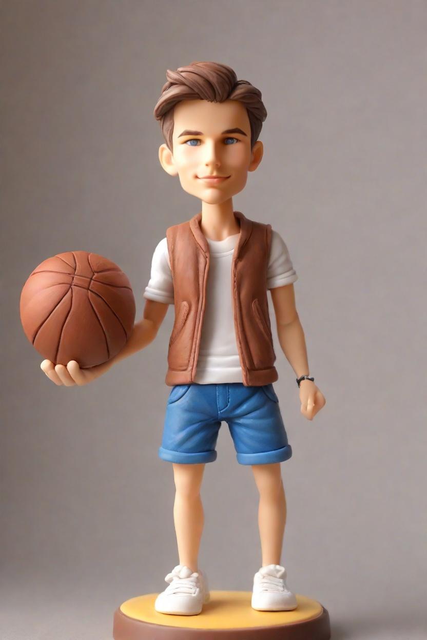 Custom Sports Hero Bobblehead,John's Epic NBA Bobblehead Creation