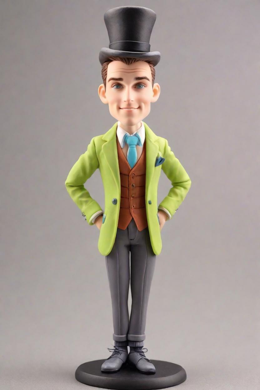 custom Business Recognition Bobblehead,John's Epic Custom Bobblehead Unveiled!