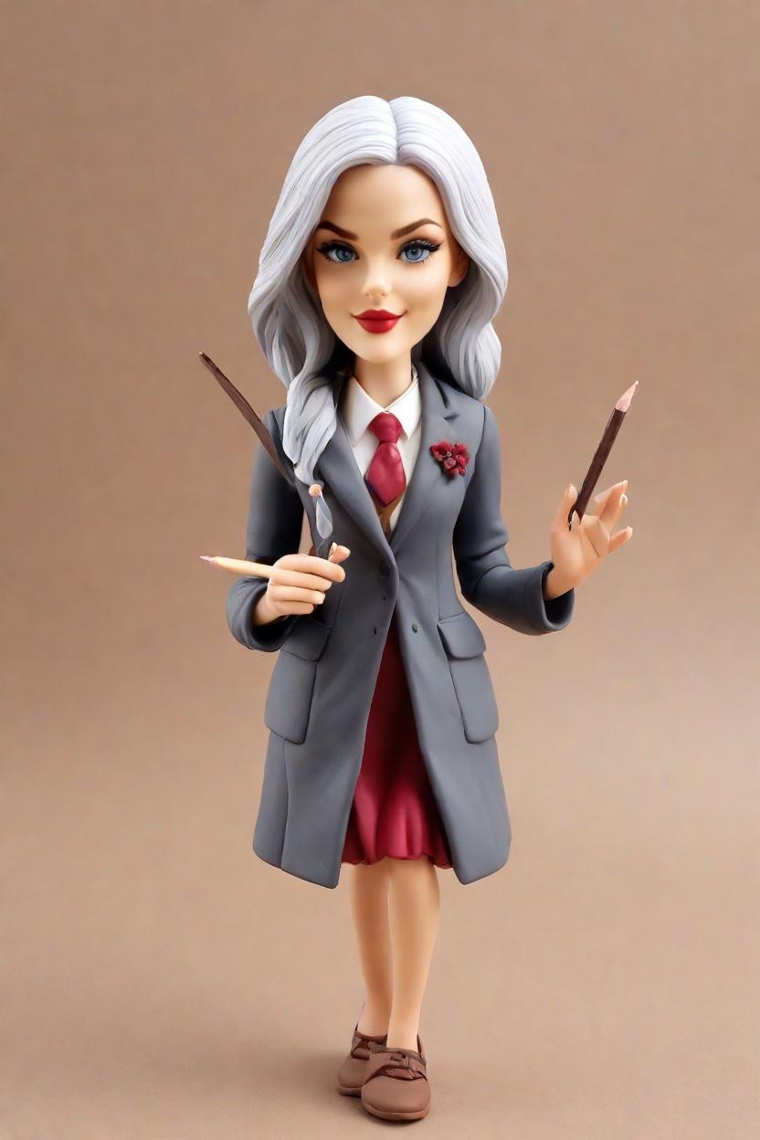Custom Hogwarts Heroine Bobblehead,She Casts a Spell with Her Custom Bobblehead