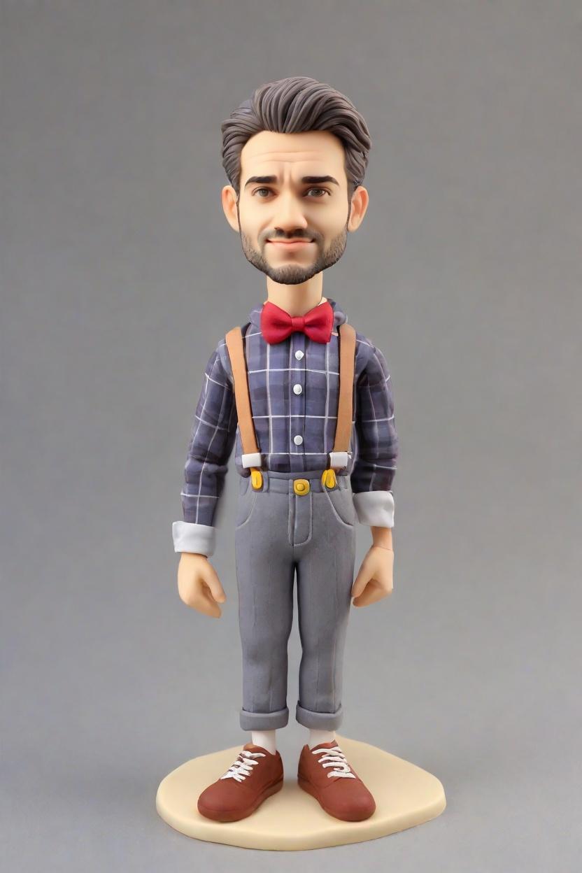 Dad's Day Delight: A Peek into the World of Unique Bobblehead Dolls,Meet 'Dad' - The Custom Bobblehead That's Got Everyone Talking!
