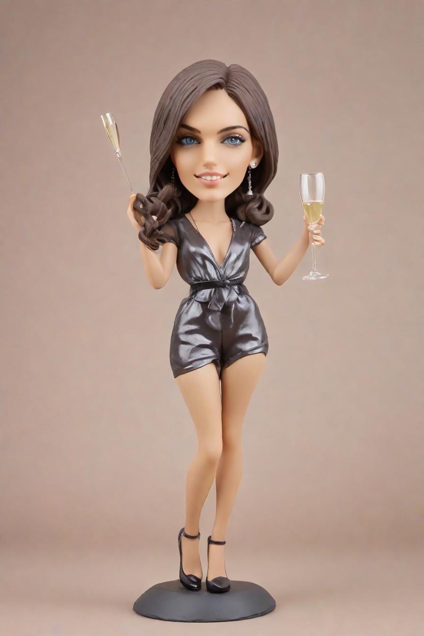 Chic & Graceful: The Custom Bobblehead Doll That Captured Our Anniversary,She Did WHAT?! My Girlfriend's Hilarious Custom Bobblehead Doll Surprise for Our Anniversary