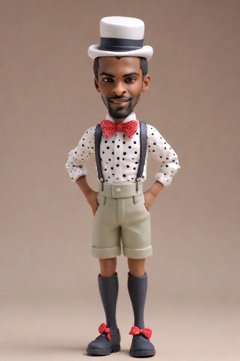 My Cheeky New Year's Gift: A Bobblehead That Speaks My Language,He Winked, She Laughed: A New Year's Tale of Mini-Me Figurines