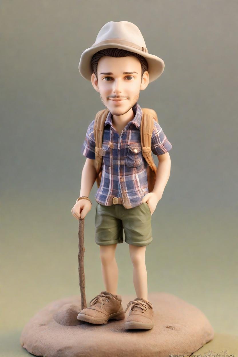 Trend Alert: Outdoor Adventure Bobbleheads Take the Hiking World by Storm,Adventurer's Delight: John Shares His Unique Bobblehead on the Hiking Trail
