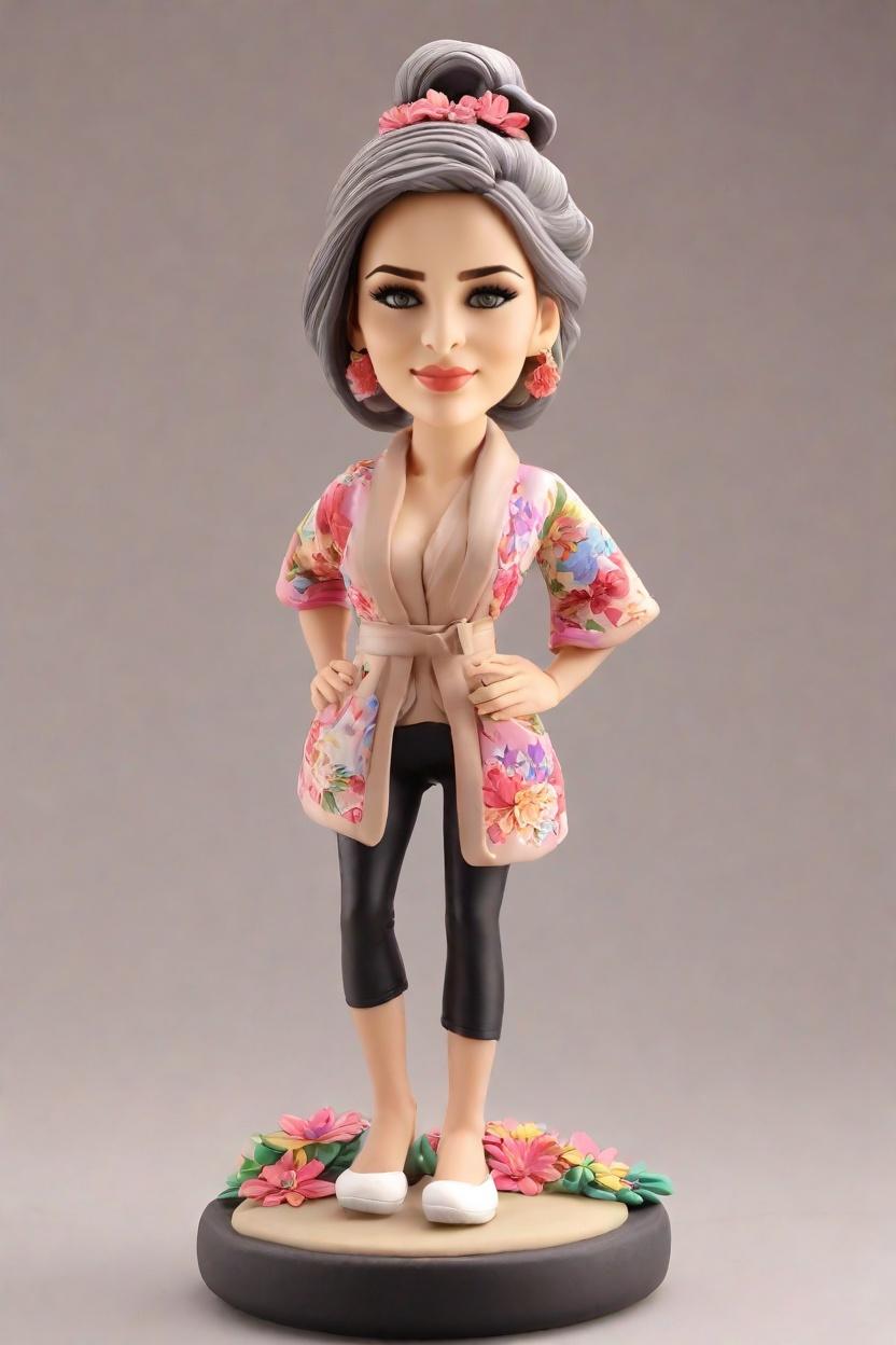 Custom Festival Cheeky Bobblehead,She Created a Cheeky Festival Bobblehead Doll!