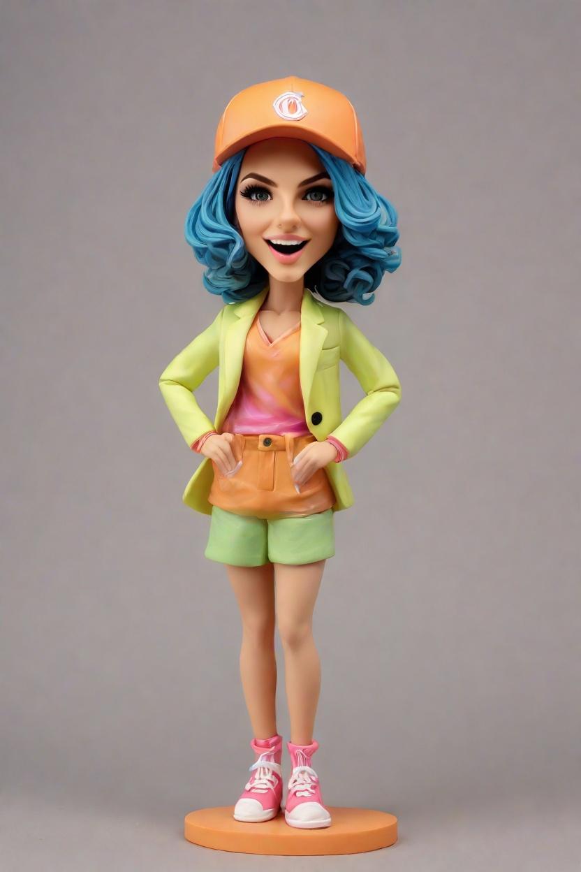 Custom Kickin' Sports Bobblehead,She's Got Game: Make Your Own Bobblehead Doll