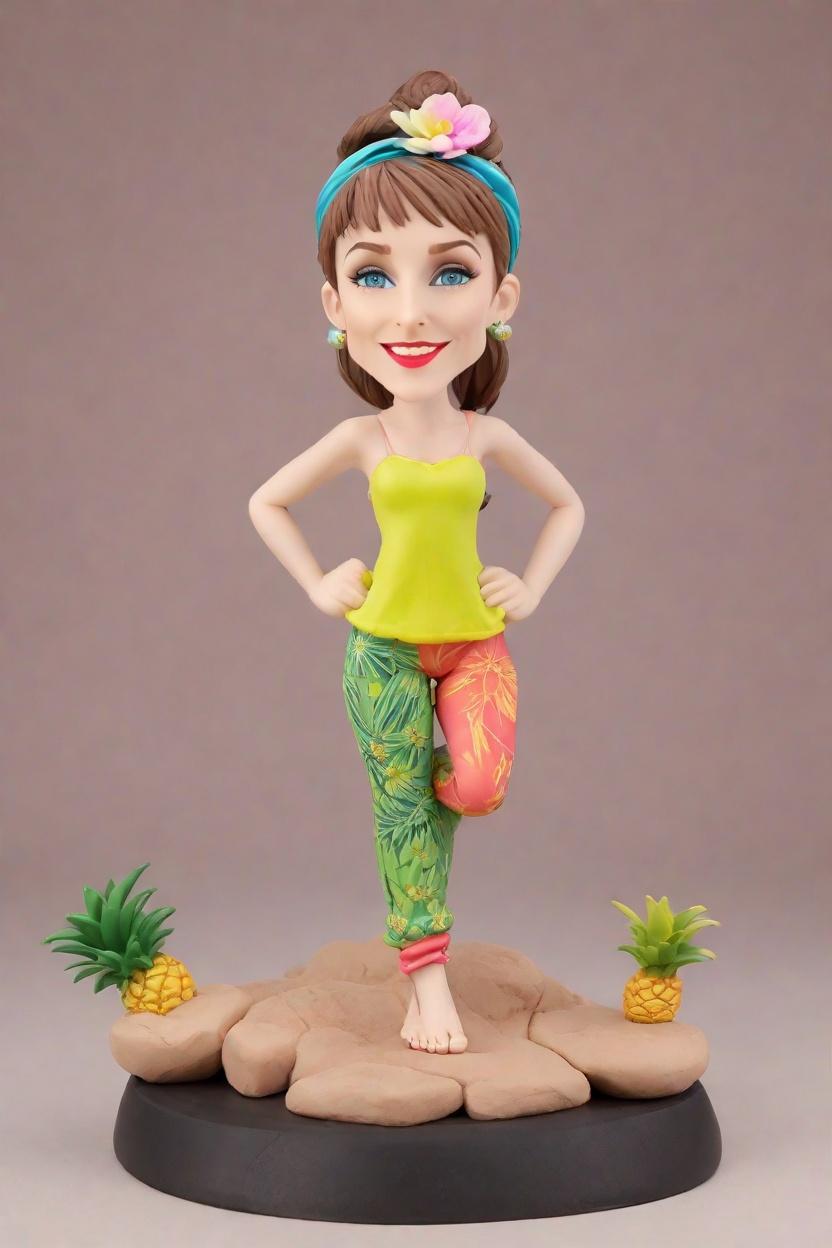 Trend Alert: How a Quirky Pineapple Charm Yoga Figurine is Changing the Wellness Scene,Meet the Yoga Instructor Who Found Zen in a Bobblehead Figurine