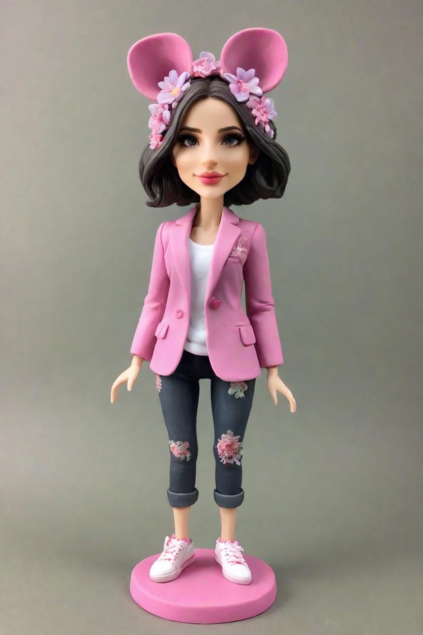 Discover the Sassy Bobblehead Trend: A Fashion Reporter's Find,Meet Bobblehead Bob: A Sassy Stance, A Playful Wink, and a Neat Outfit