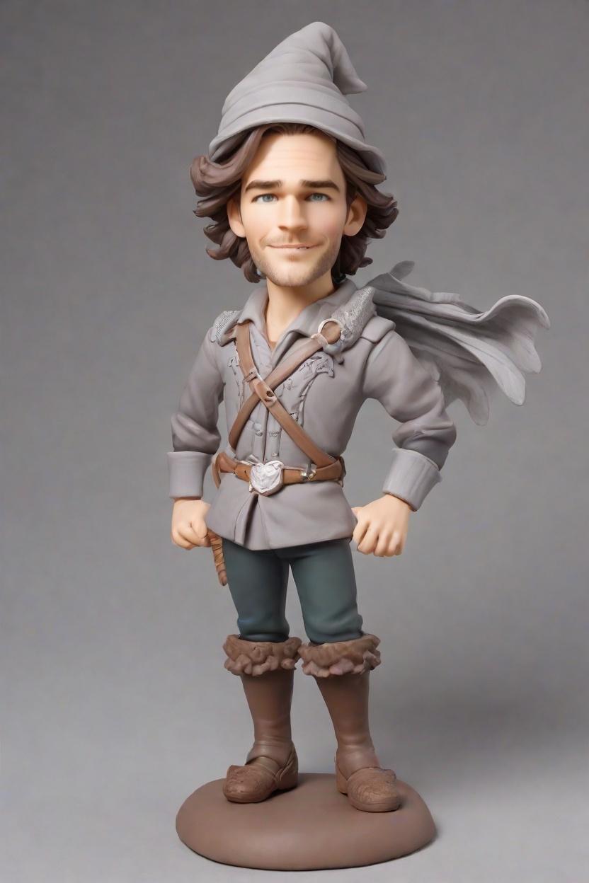 Magic-Wielding Warrior: Unveiling the Enchanted Bobblehead Collection,When Fantasy Meets Reality: My Mini-Me Adventure in the Enchanted Forest