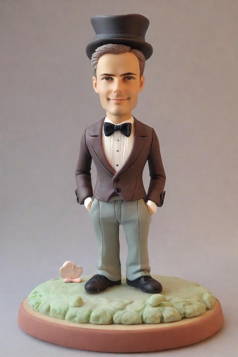 Unveiling the Secret to a Cheeky Birthday Bobblehead: A Fashion Statement That's All About Fun,He Winked, She Laughed: A Birthday Surprise That's Anything But Ordinary