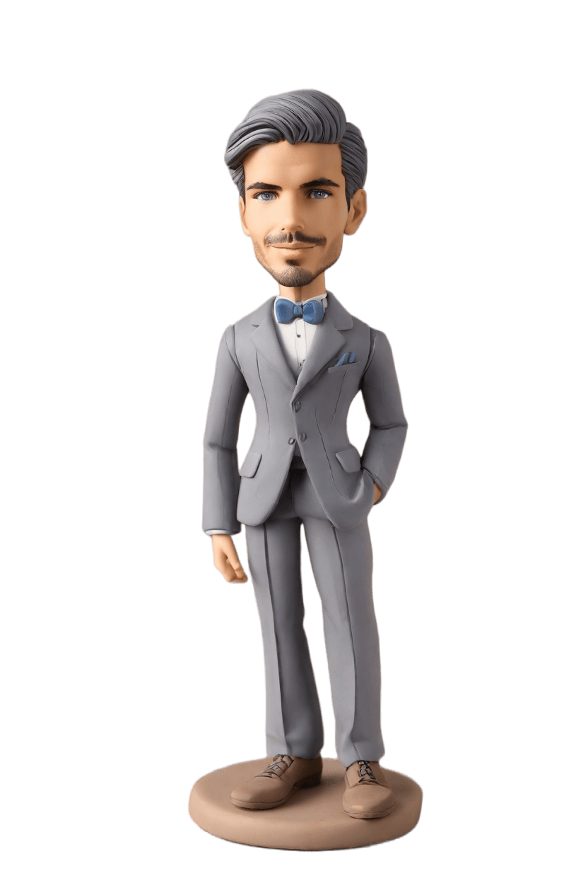 Custom Corporate Swagger Bobblehead,John Shares His Swagger Custom Bobblehead