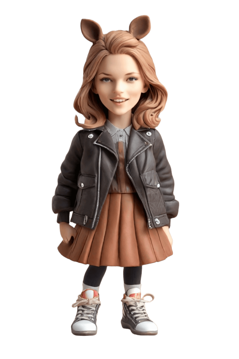Custom Sports Heroine Bobblehead,She Nailed Her Swing: Create Your Own Bobblehead Doll