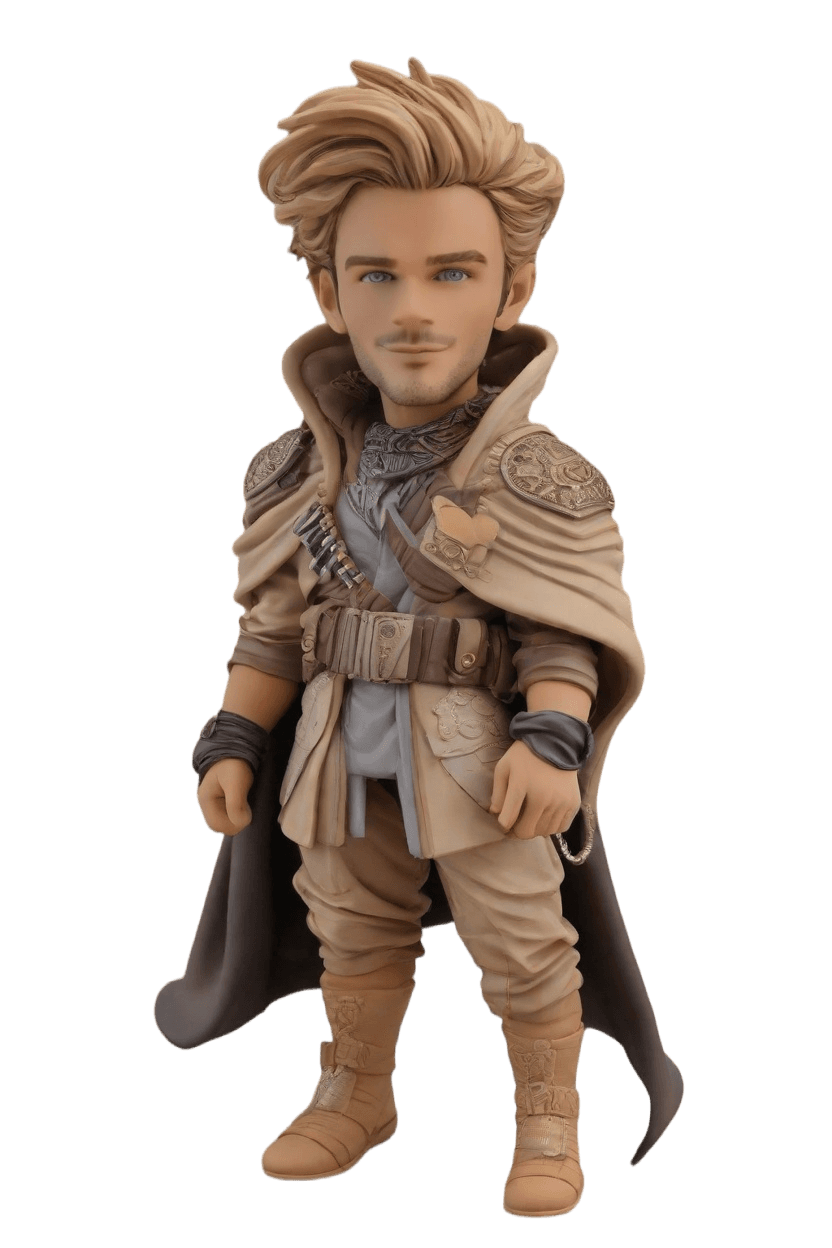 Custom Heroic Dune-inspired Bobblehead,John's Epic Dune Bobblehead Creation